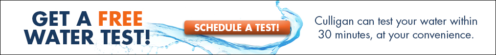 Get a FREE water test from Culligan
